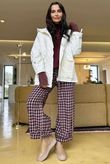 Fergus Demi Bloom Pant Burgundy